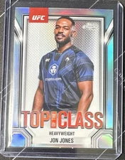 2025 Topps Chrome UFC Jon Jones Top Of The Class #TTC-20 Refractor