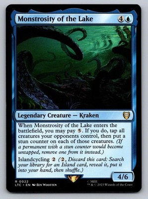 Monstrosity of the Lake 22 Commander:Lord of the Rings: Tales of Middle-earth NM