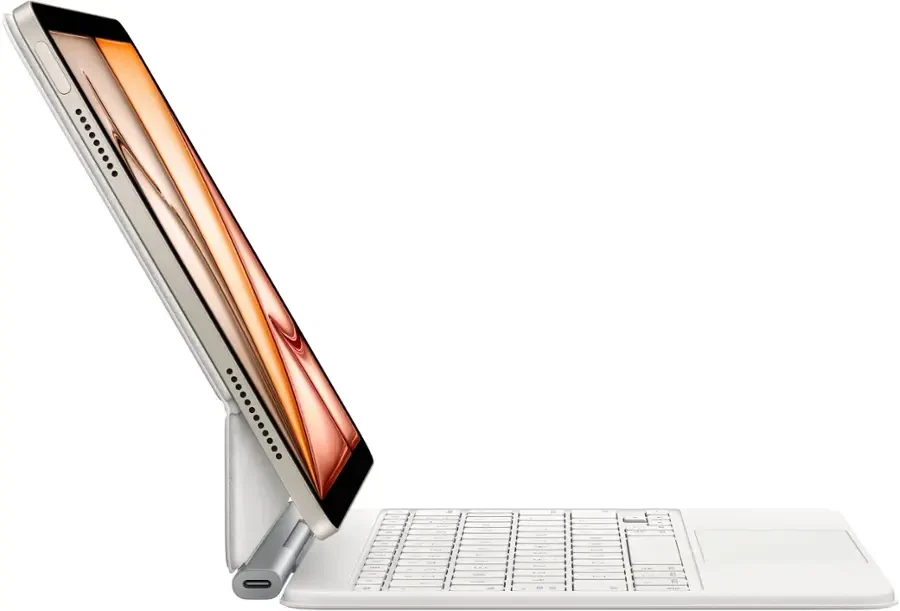 Apple Magic Keyboard for iPad Air 11-inch M2 & M3 - English - White - MDFV4LL/A - Image 4 of 4