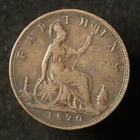 1890 Victoria Farthing — photo from another recent sale