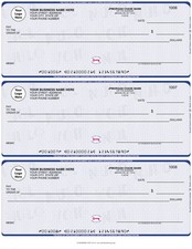 ABC Computer  Checks, Compatible with QB – 3 on a page Format, 250 Checks