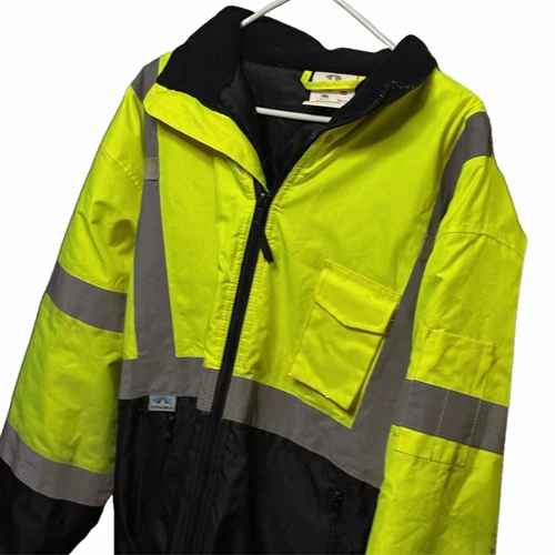 Pyramex RJ3210X2 Hi‑Vis Safety Jacket 2XL ANSI Class 3 Waterproof Bomber - product listing photo