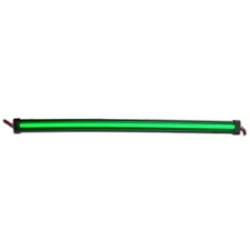 24" Clear Green Center LED Glow Strip Light