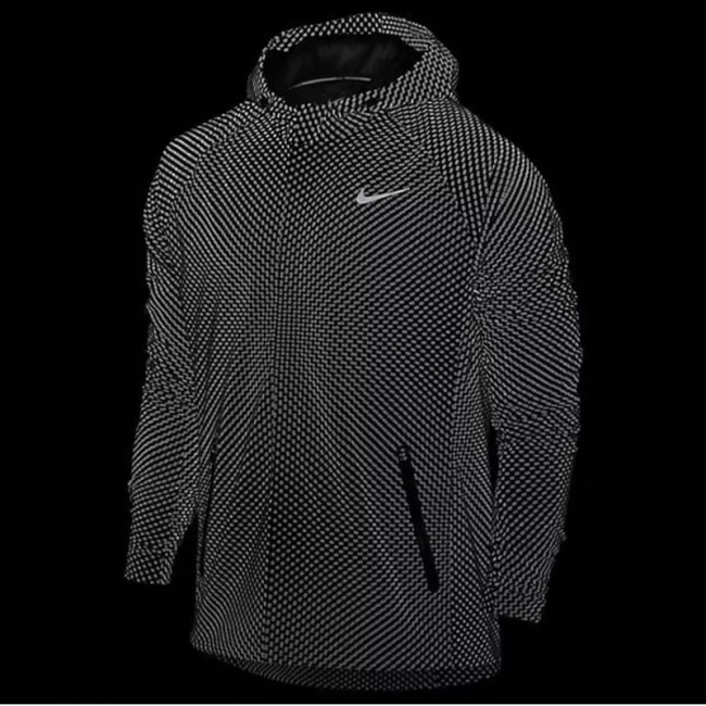 nike reflective windbreaker men's