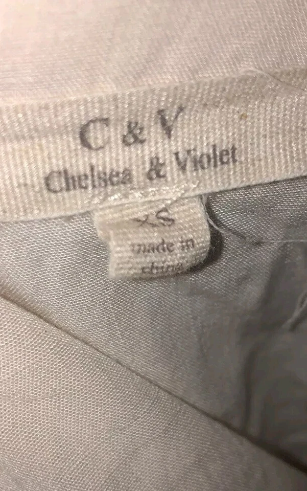 Cárdigan kimono boho festival Lagenlook bordado floral beige para mujer talla XS Foto 4 de 4