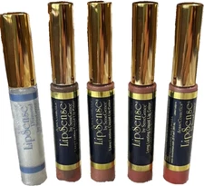 LOT OF 5 - LipSense By SeneGence Diamond Kiss, Bombshell, Nude Authentic SEALED
