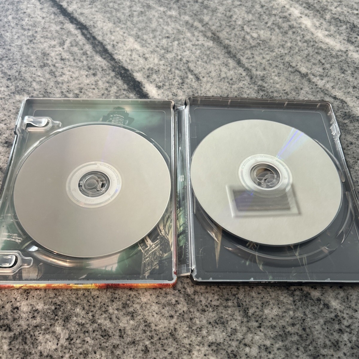 Final Fantasy 7 VII Remake Collectible Steelbook Case with
