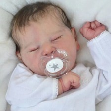 21'' Reborn Baby Unpainted Doll Kit Newborn Sleeping Baby Unfinished DIY New Toy