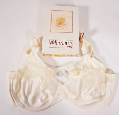 True Vintage Barbara Paris Sexy Femmes Bh Lingerie Dessous Crema Taille 85 C Ovp - Photo 1/4