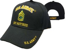 U.S. ARMY SFC (SERGEANT FIRST CLASS) RETIRED Military Ball Cap