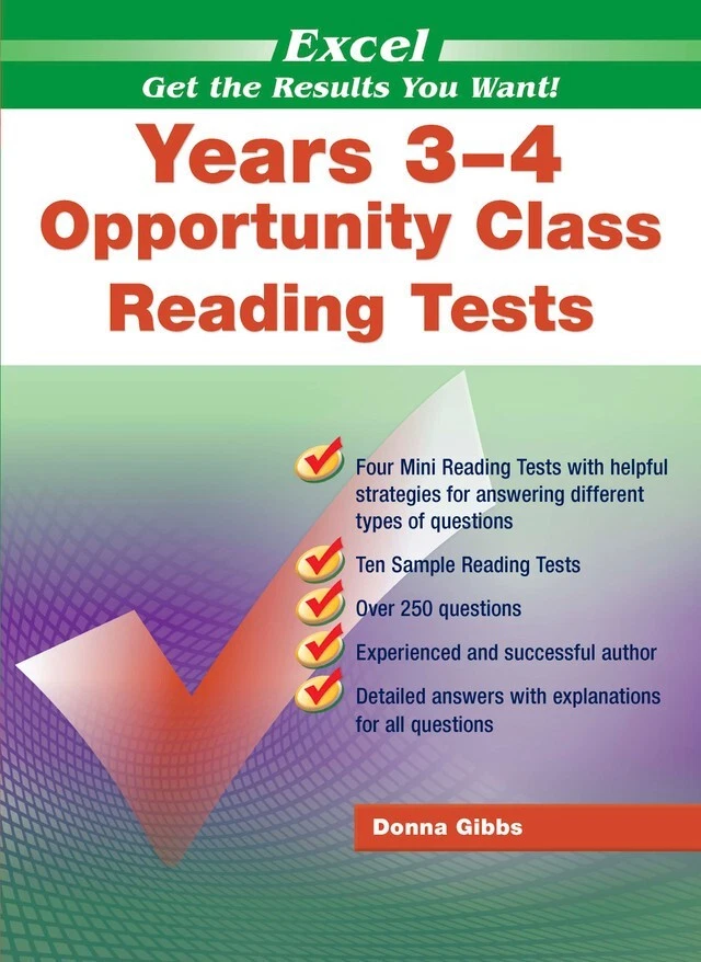 Opportunity Class ( OC) Tests 6 Test Books Pack Year 3 - 4 New Edition 2022/2023 - image 2 of 4