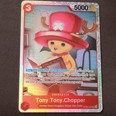 Tony Tony.Chopper (007) Two Legends One Piece OP08-007 SR FOIL NM