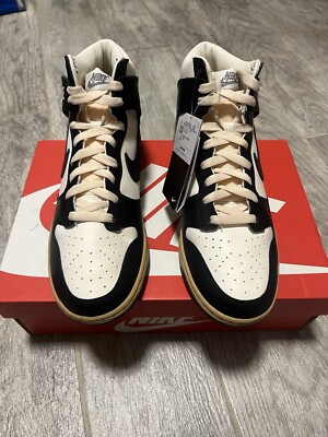 Size 10.5W/9M - W Nike Dunk High Vintage Black - NEW IN BOX  display picture 3