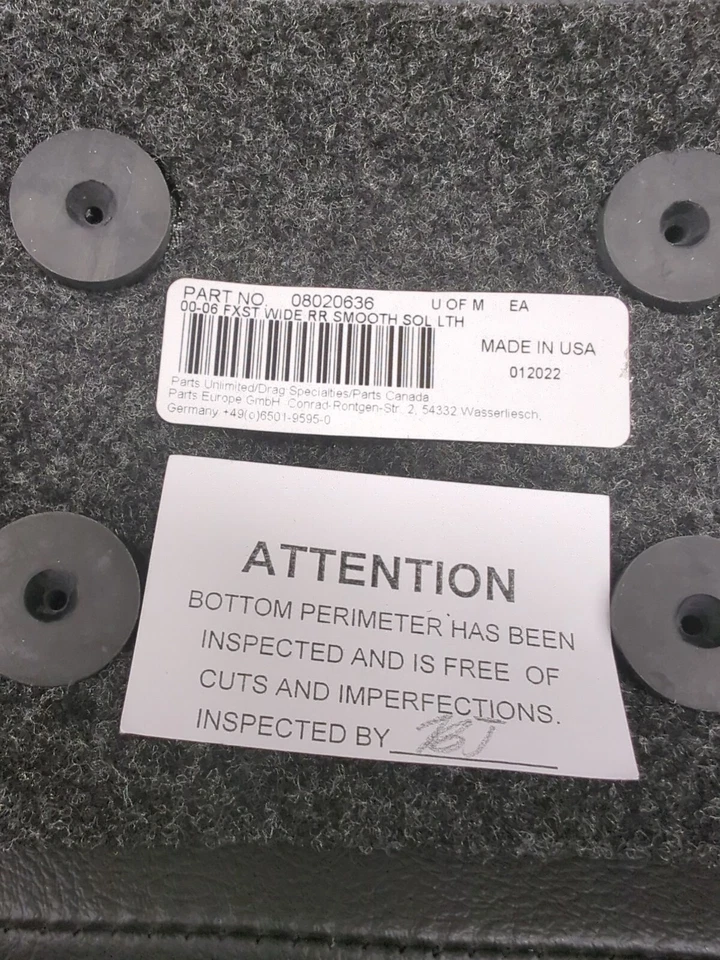 Asiento trasero individual DRAG SPECIALTIES 0802-0636 Foto 3 de 3