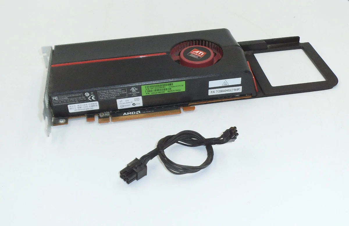2 Cartes Graphiques ATI Radeon 5770 1Go DDR3 Pour Mac - VGA/DVI, Occasion