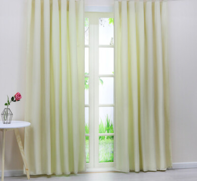 Vorhänge Blickdicht Gardine Stores Vorhang mit Kräuselband Wohnzimmer Deko Voile