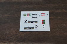 Aurora AFX G-Plus Castrol Williams GTX Reproduction Stickers