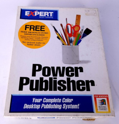 Vintage Expert Power Publisher für Windows 3.5 Diskette