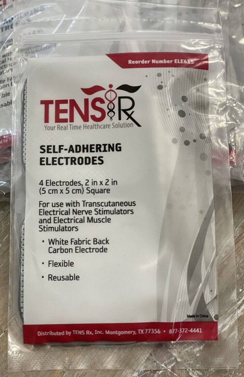 その他 h G TENS Rx Self-Adhering Universal 2x2 Inch 10-packs (4 per pack