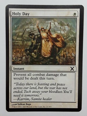 MTG Holy Day Tenth Edition Regular Common