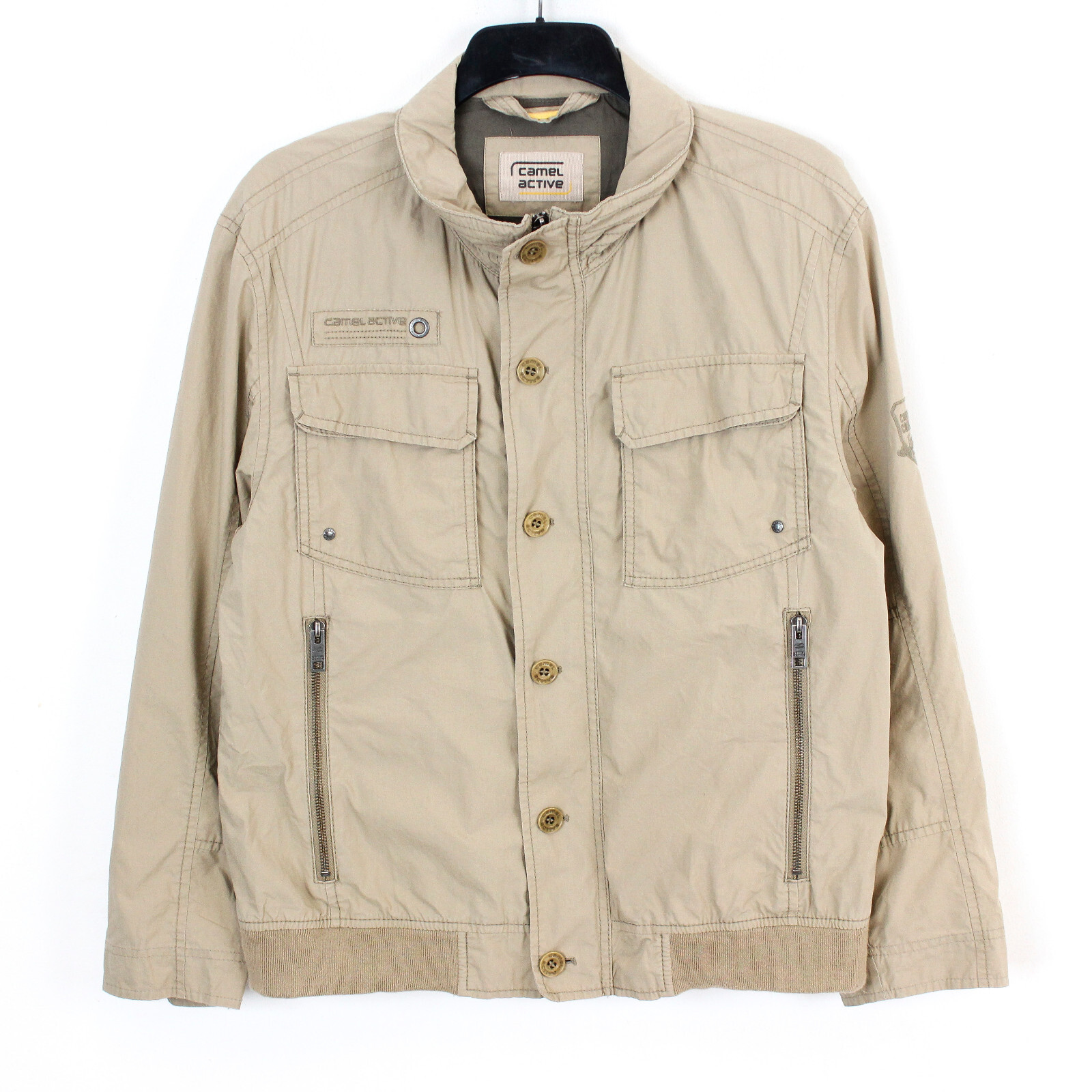 CAMEL ACTIVE S Mens UK 38 US Field Jacket EU 48 Milit… Gem