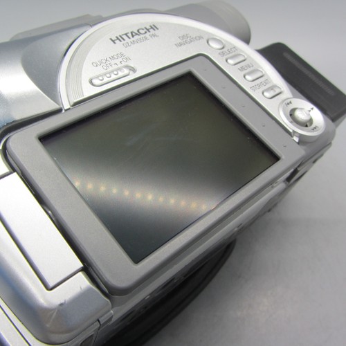 Hitachi DVDCAM DZ-MV550E Handheld Mini DVD Camcorder Silver Tested - Picture 8 of 11