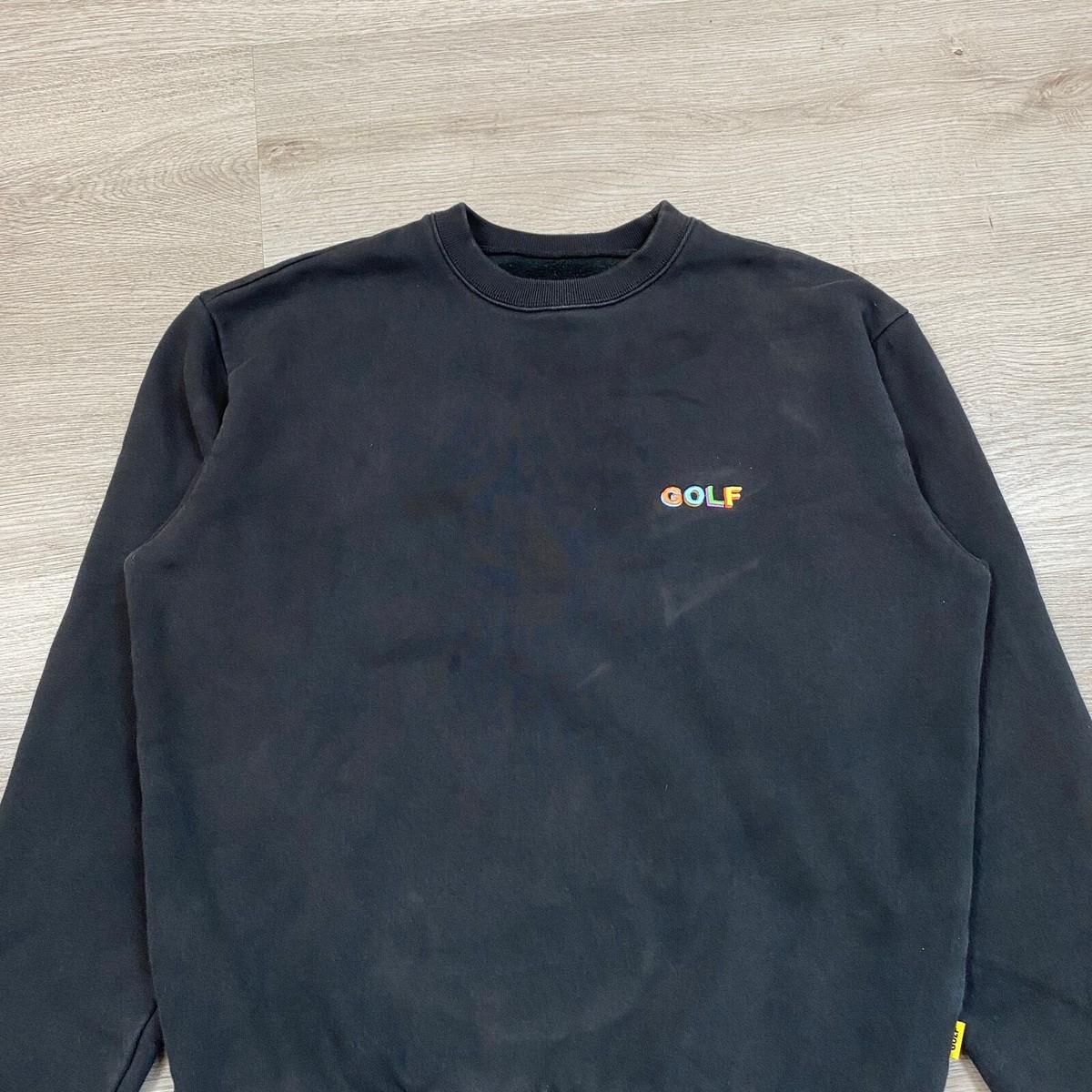 Golf Wang Mini 3D 2 Tone Logo Crewneck Sweatshirt Men's XS