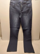 Bandolino Women's Size 6 Amy Pockets Denim Stretch Blue Jeans Stretch waist