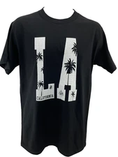 Los Angeles LA City Palm Trees Crewneck Shirt California Pro-Club