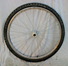 Araya 26" MTB Rear Wheel Joytech Hub Silver 100/22mm 36S AV QR Free USA Shipper!