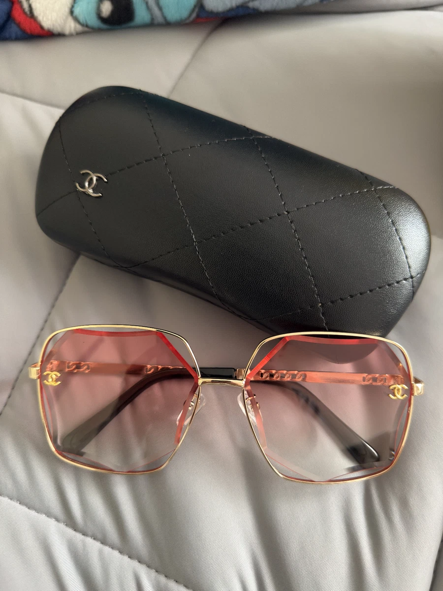 CHANEL Pink Sunglasses for Men for sale | eBay display picture 3