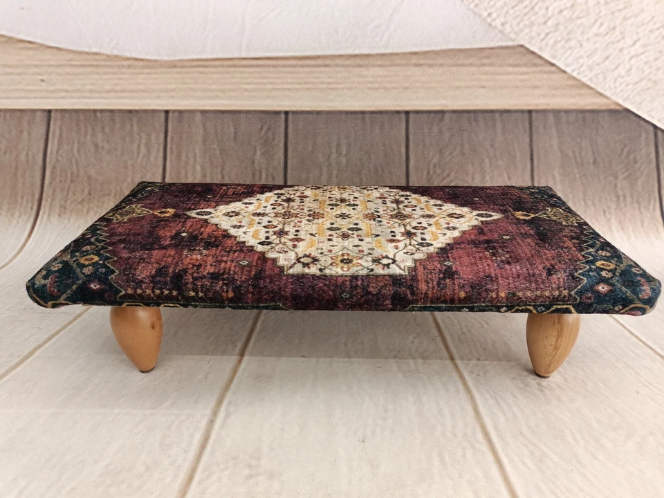 Recliner stool Ottoman for chairs Pantry stool Bed step stool Bedroom furniture - Image 3 of 4