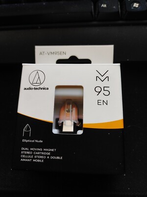 Nude Stylus 0.3x0.7 Mil Audio-technica AT-VM95EN - Cartouche à Aimant Mobile (Moving Magnet MM Audio Technica
