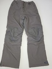 Kids Lands End Iron Knee Snow Pants size 12 gray