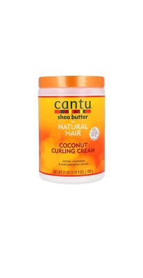 Cantu Sheabutter Kokos Lockencreme definiert, spendet Feuchtigkeit ohne Sulfat 709g