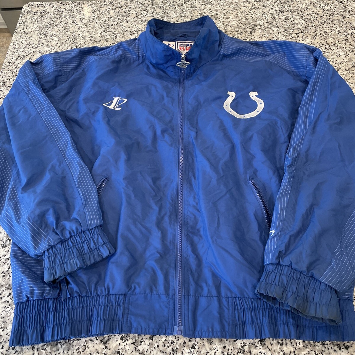 Vintage NFL Pro Line Logo Athletic Indianapolis Colts Full Zip