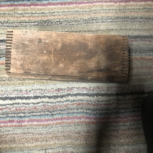 Vintage #3 WoodToe Chalks Horse Nail Co. Shipping Box / Phillpsburg, New Jersey - Picture 4 of 7