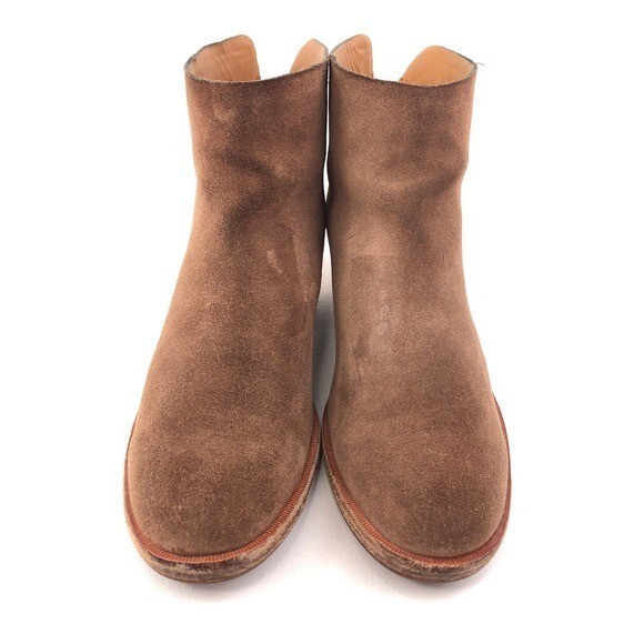 Kork-Ease Kecia Ankle Booties Womens Size 7M Brown Cordova Suede