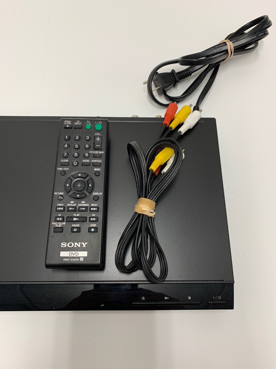 Sony DVP-SR210P DVD Player And RMT-D197A Remote | eBay