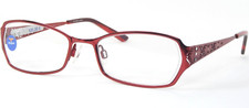 Charmant CH10823 RE Red UNIQUE RARE B-Titanium EYEGLASSES FRAME 50-19-140 Japan