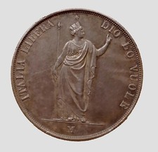 5 Lire 1848 Governo provvisorio Di Lombardia
