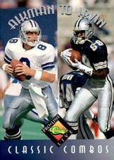 1994 Pro Line Live #390 Troy Aikman / Michael Irvin