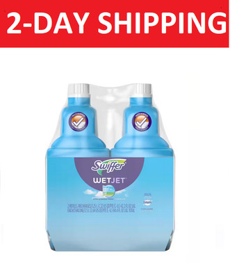 WetJet 42 oz. Multi-Purpose Floor Cleaner Refill with Open Window Fresh Scent (2