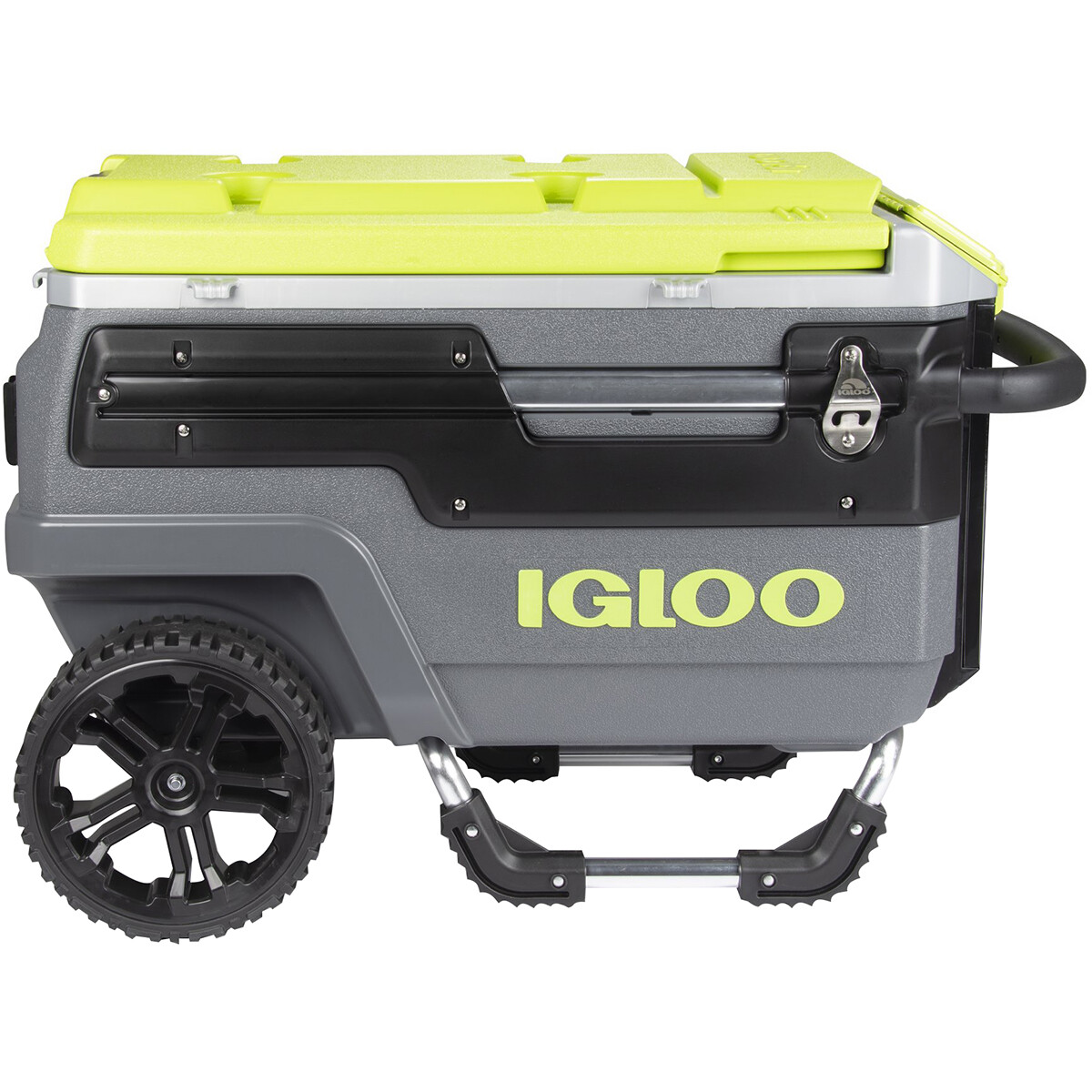 igloo trailmate liddup 70 quart rolling cooler