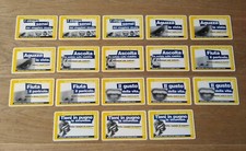 N.18 serie completa VIACARD SICUREZZA taglio 10000 50000 100000 LIRE. 
