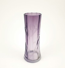 Jugendstil - Vase mit Mohnblumen. Moser, Karlsbad, um 1902.