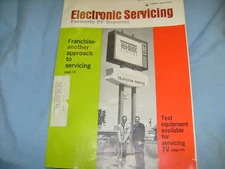 Electronic Servicing Magazine 1969 Sencore Test Equipment for Servicing TV /h3
