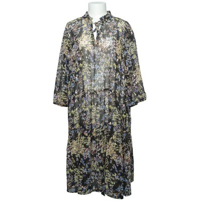 Zizzi, Kleid, Größe: XL, Schwarz/Mehrfarbig, Polyester, Blumen, Damen #dxK