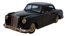 Bandai Vintage Tin Mercedes-Benz 219 Toy Car Japan 20cm As-Is