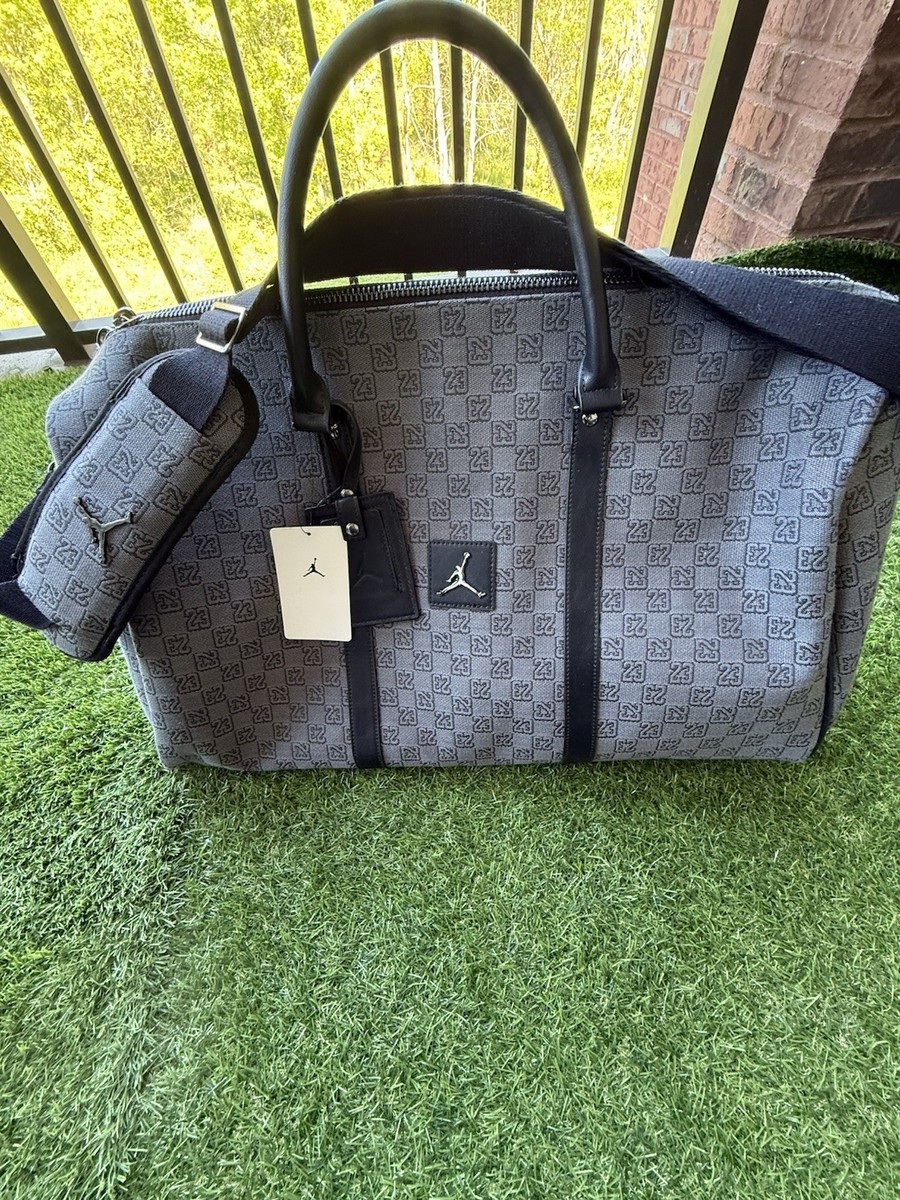 バッグ Nike Monogram Duffle Bag Dark Smoke Grey Jordan Monogram Duffle Bag (Dark Smoke Grey) | eBay